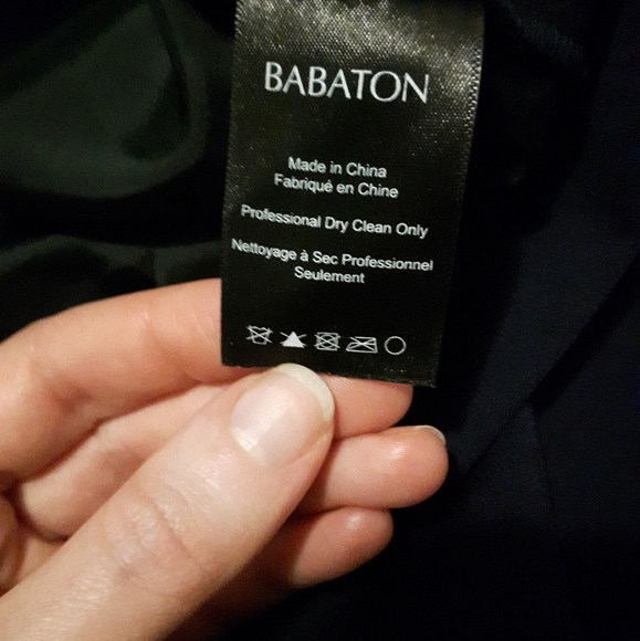 Babaton Cohen Pants - Full Length Size 6 Navy Blue - Picture 6 of 7